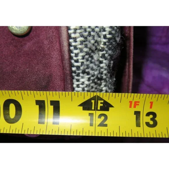 Coach 2005 Vintage Soho Tweed, Suede & leather Mini Boston Bag Satchel - Picture 14 of 15